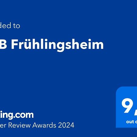 B&B Fruehlingsheim 라시네스 외부 사진